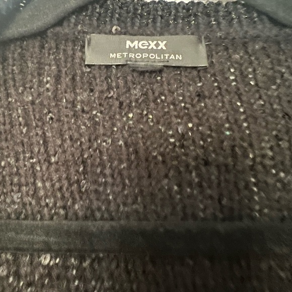 Mexx black cardi with sequins M - Picture 2 of 5